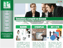 Tablet Screenshot of eticasrl.com